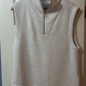 Varley Magnolia Half Zip Sweatshirt Medium NWOT